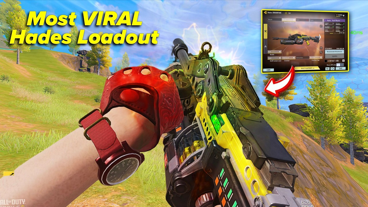I USED THE MOST VIRAL HADES LOADOUT 🤯 IT'S INSANE IN SEASON 4 COD MOBILE