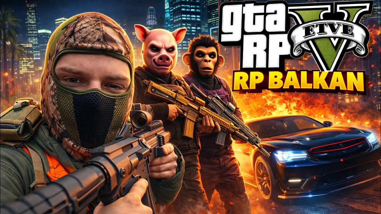 GTA V RP /Nteam V6 Public LIVE #003
