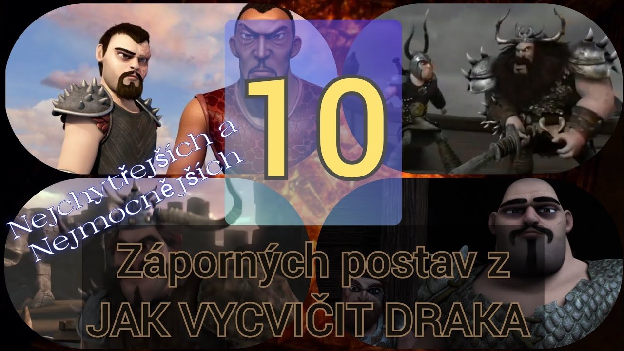 10 nejchytřejších a nejlepších záporných postav z Jak Vycvičit Draka