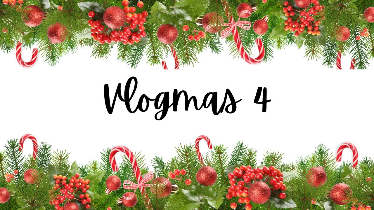 VLOGMAS 4 - Bien malade, mais créative et présentation des livres