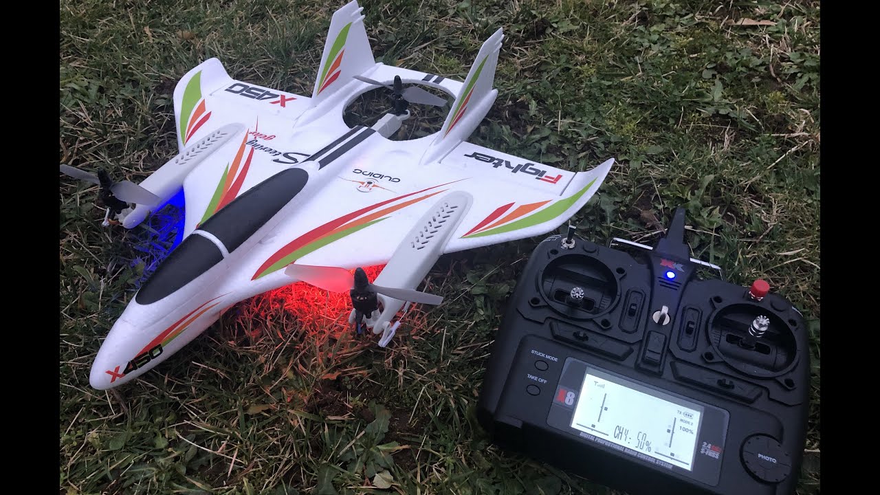 XK X450 VTOL RTF FLIGHT TEST Review Part 2