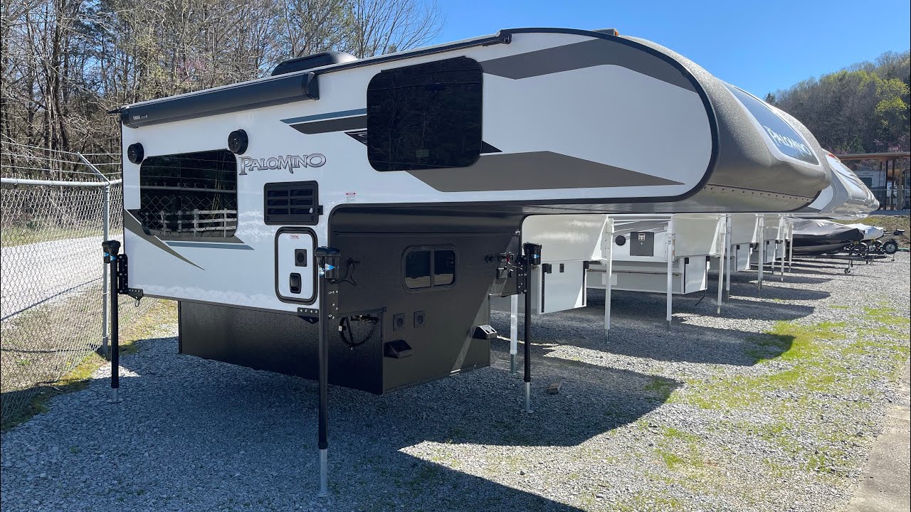 2021 Palomino HS 750 Truck Camper For Halfton + Trucks!