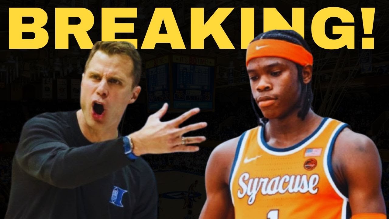 HUGE EXPLOSION! BREAKING NEWS! DUKE BASKETBALL NEWS UPDATE!