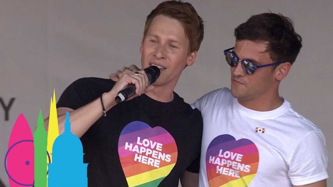 Dustin Lance Black Speech With Tom Daley | Pride in London 2017