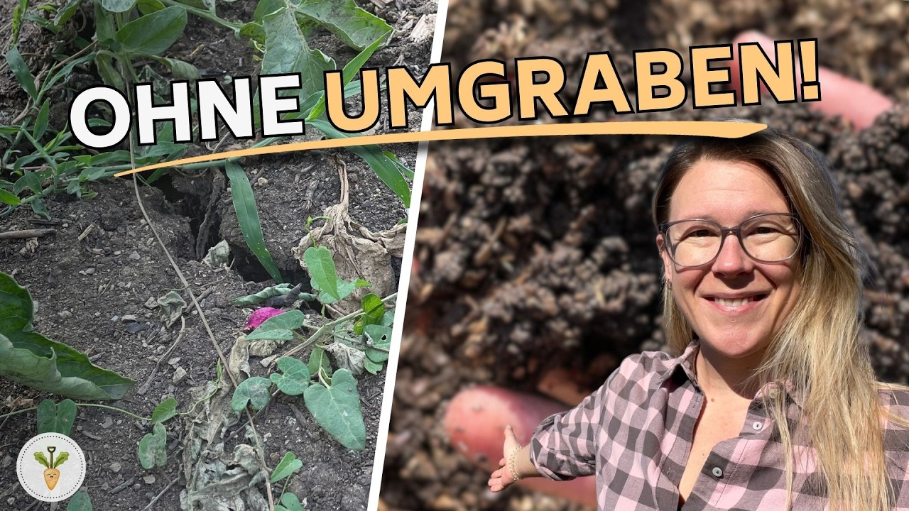 Gemüsebeet im Frühjahr vorbereiten – ohne Umgraben zu fruchtbarem Boden (mein System)