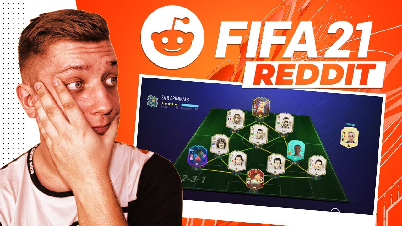REDDIT FIFA 21 - CZERWONE KARTKI TO ŚMIECH!!