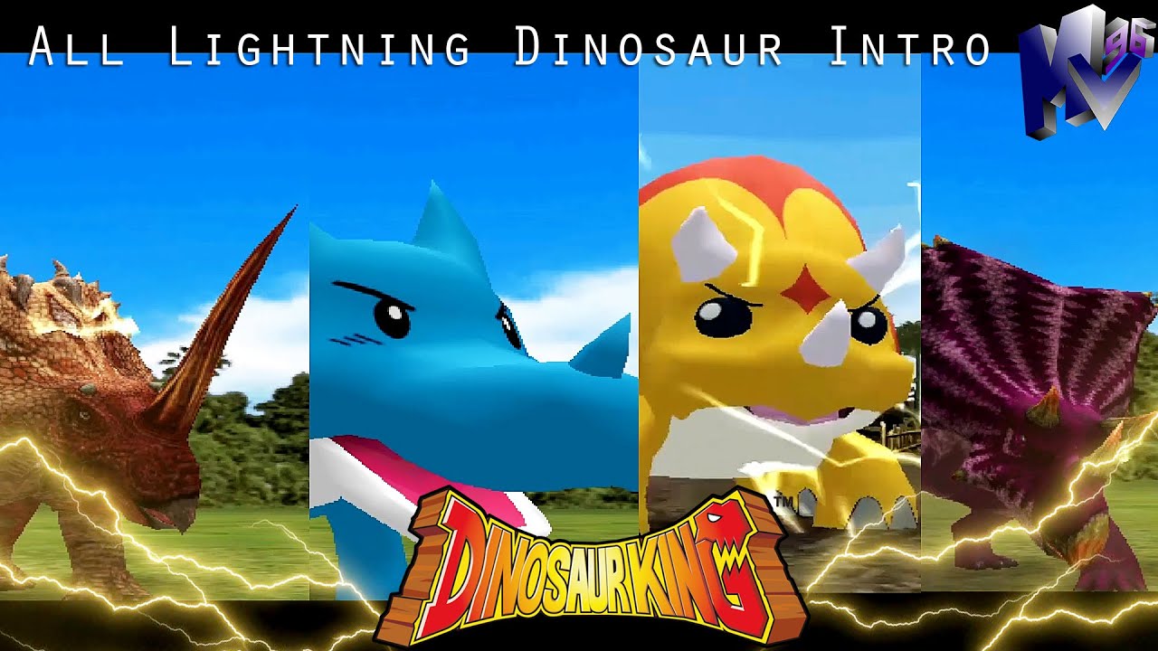 All Lightning Dinosaurs | Dinosaur King Arcade Game 恐竜キング D-Team VS Alpha Fortress
