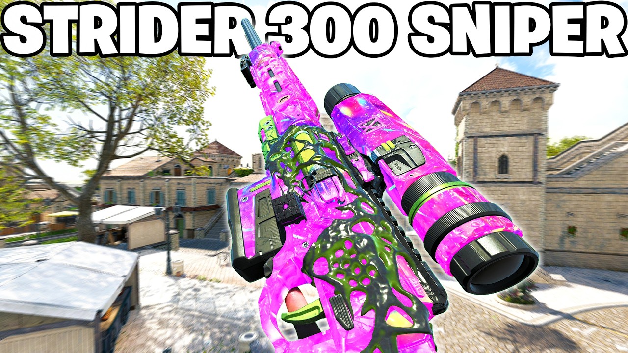 The *1 SHOT* STRIDER Sniper is AMAZING in Warzone 😍 (Fortune's Keep)