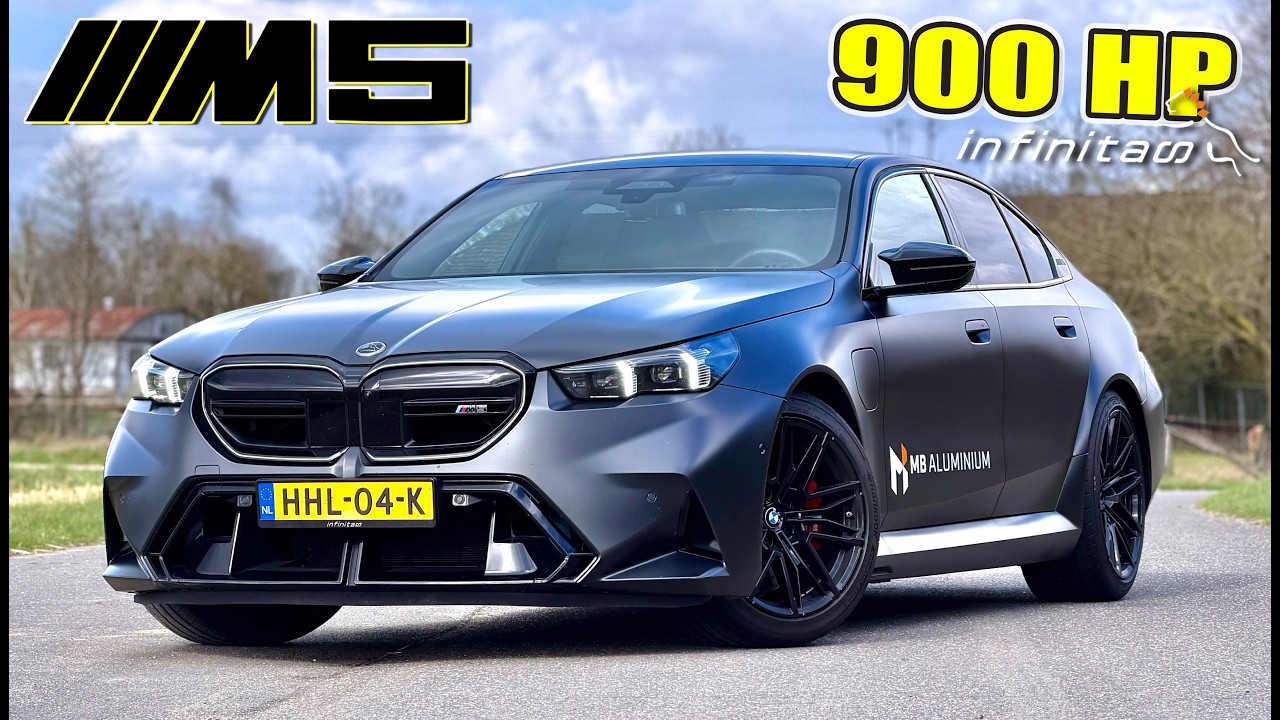 900HP BMW M5 G90 Infinitas // 320KMH - 200MPH REVIEW on Autobahn 