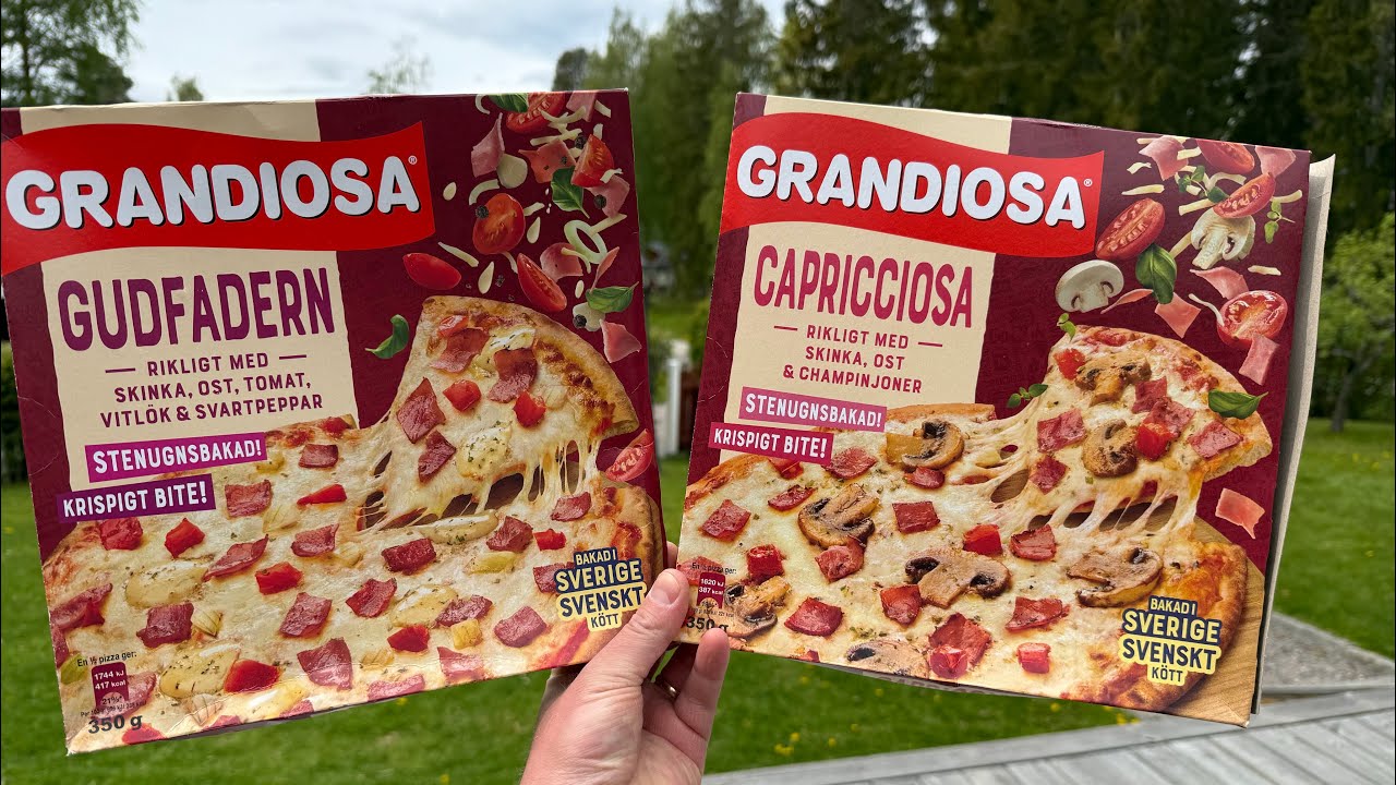 Fryspizza-test! Grandiosa Pizza Capricciosa VS Gudfadern