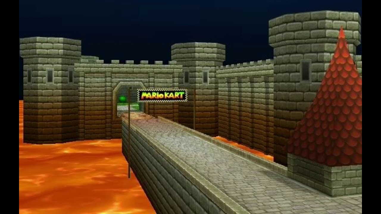 Mario Kart 64 - Bowser's Castle 8-Bit