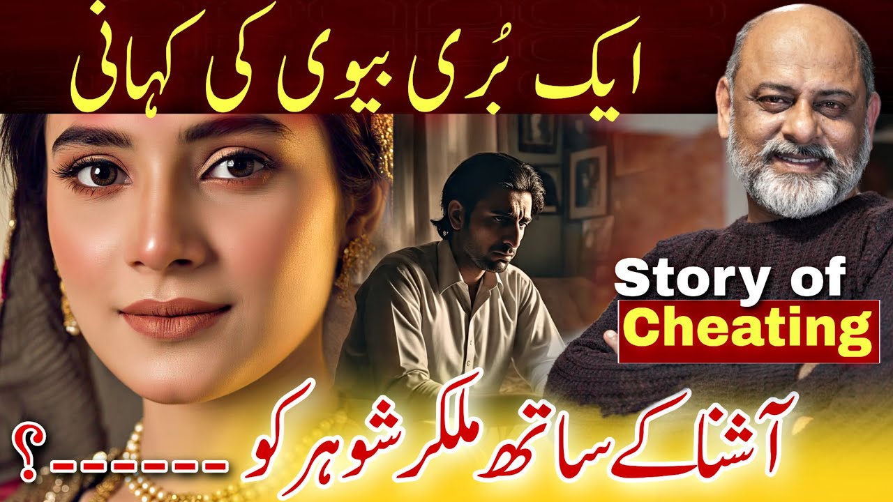 Bad woman cheating |wife caught read handed | toxic relationship |Iftikhar Ahmad Usmani | بدچلن عورت