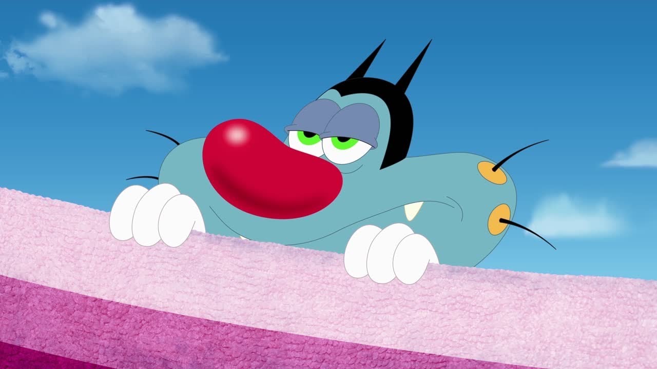 Oggy và những chú gián tinh nghịch | Thảm họa bãi biển | phim hoạt hình