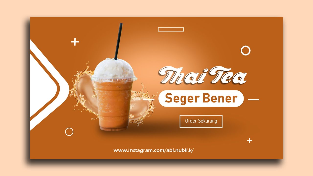 Cara Desain Poster Iklan Produk Photoshop Untuk Instagram dan Sosial Media