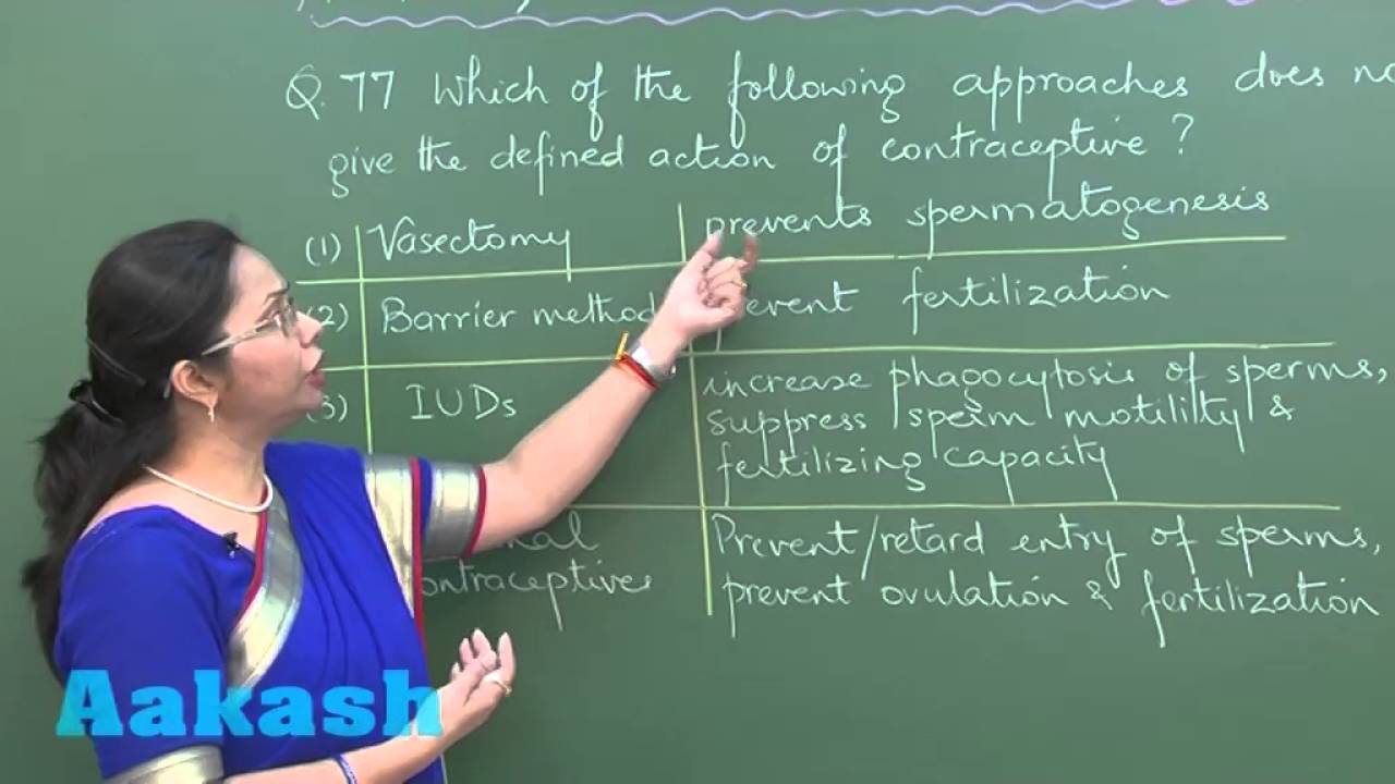 AIPMT 2016 Biology Solution Q. 77-78 Aakash (NEET Phase-I)