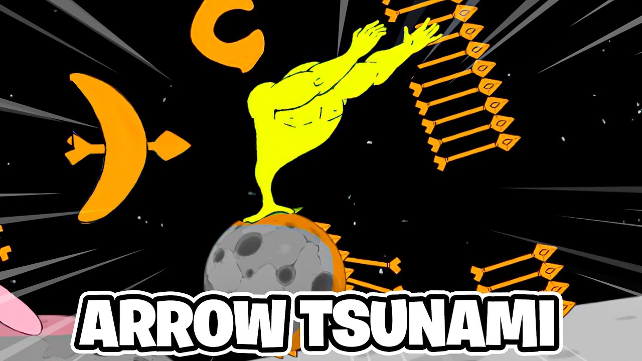 БЕЗУМНЫЙ мод Arrow Tsunami в моде Bopl Battle