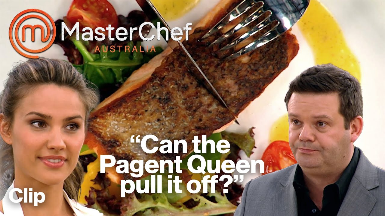 Rachael FInch Sweeps The Floor | MasterChef Australia | MasterChef Australia
