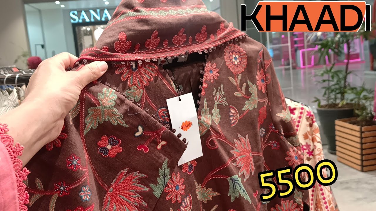 Khaadi New winter Collection 2025 ❣️Khaadi Sale Price new collection 2025 😍 2Pc & 3pc Rs:5500