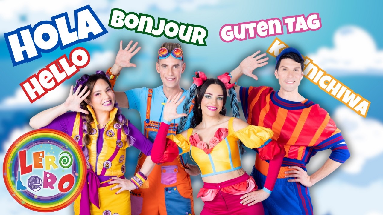 Hello Friend 👋🏻 | Sing & Dance with Lero Lero Ville