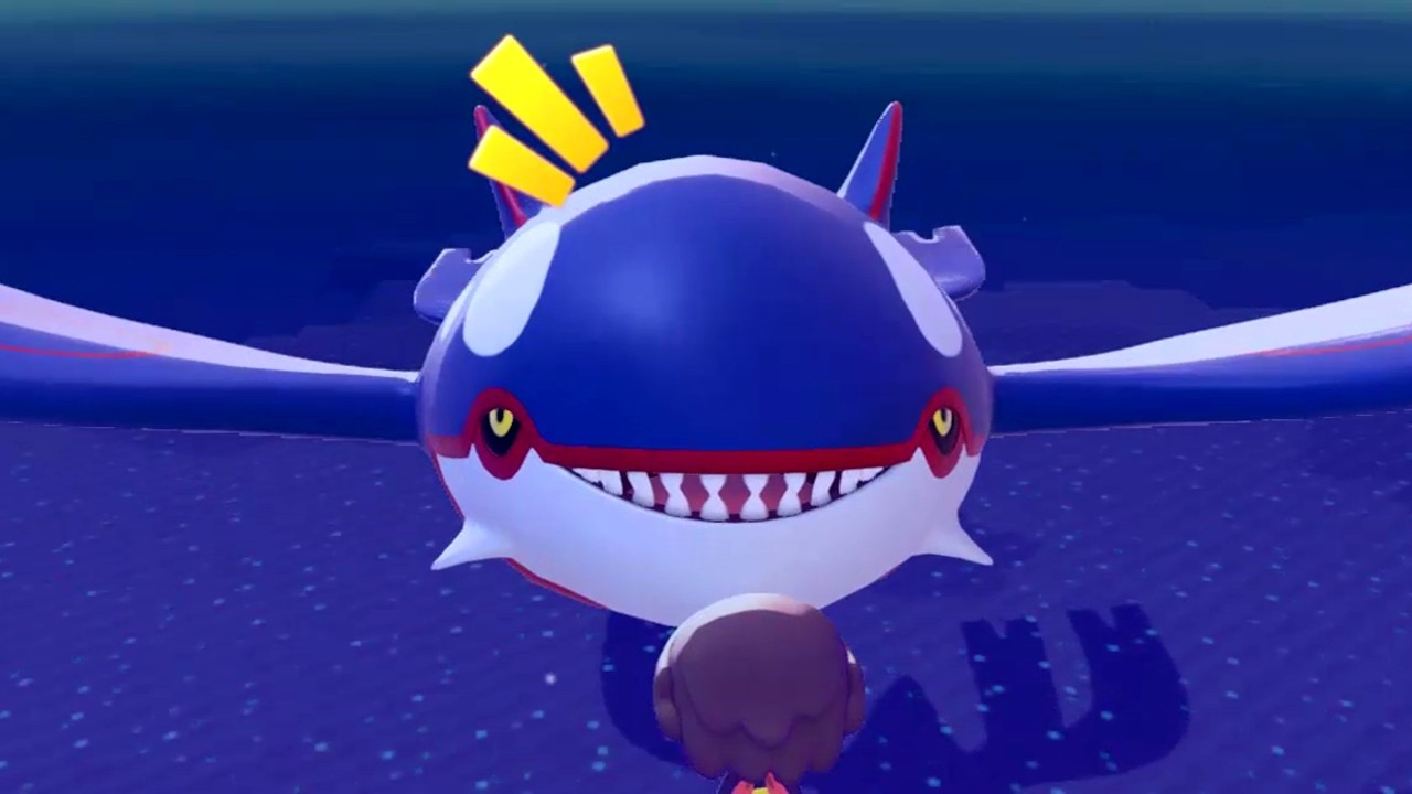 Summoning Kyogre in Pokémon Pokopia