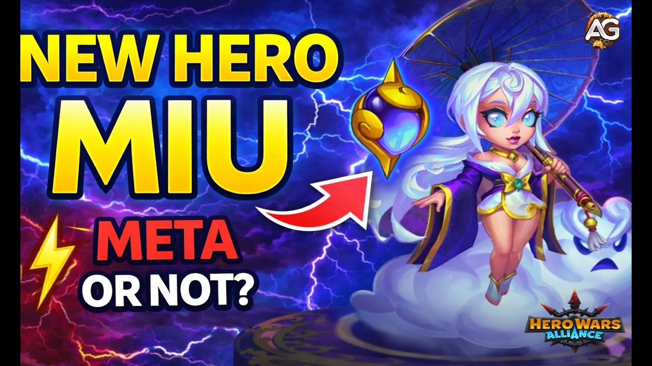 Мяу &mdash; это новая Мета? Полный обзор героя | Hero Wars Alliance