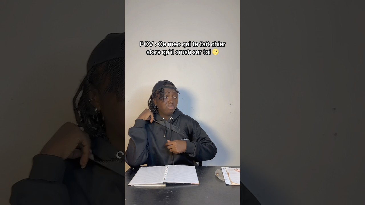 POV : CE MEC QUI TE FAIT CHIER ALORS QU&rsquo;IL CRUSH TOI #humour #kimytiktok #pov #crush