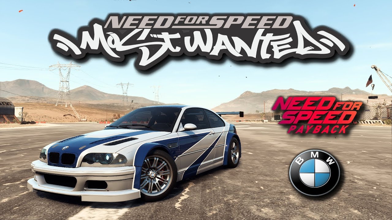 BMW M3 de Need For Speed Most Wanted en Payback