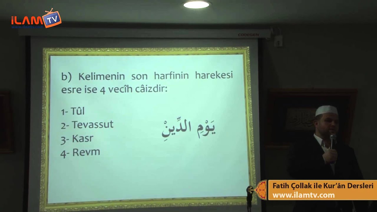 Medd-i &Acirc;rız Nedir? (Tecvid Dersi) - Adem &Ouml;zdemir