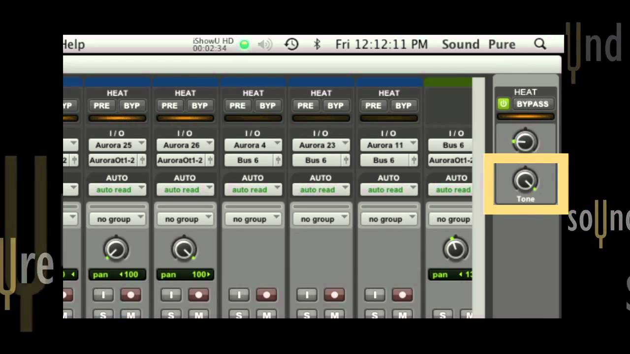 Pro Tools HD Heat Plug-In Demo Video Part 3 - Jazz fusion & Classical Guitar