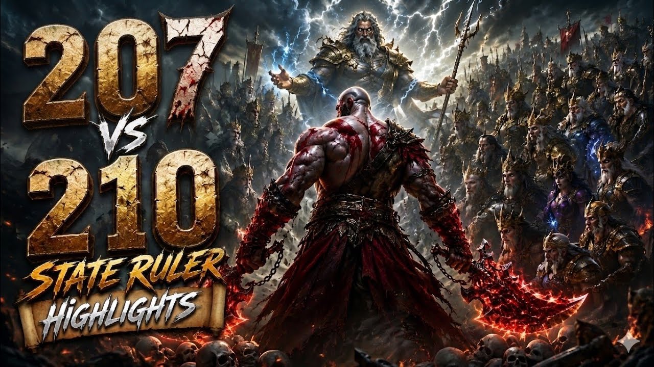 State Ruler | 207 VS 210 | Last Z Survival shooter Gameplay | Last Z War |