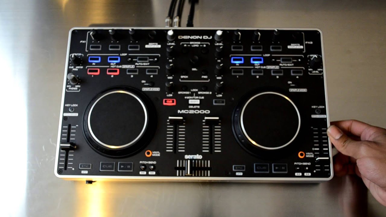 Видеообзор цифрового MIDI-контроллера для DJ Denon DJ MC2000