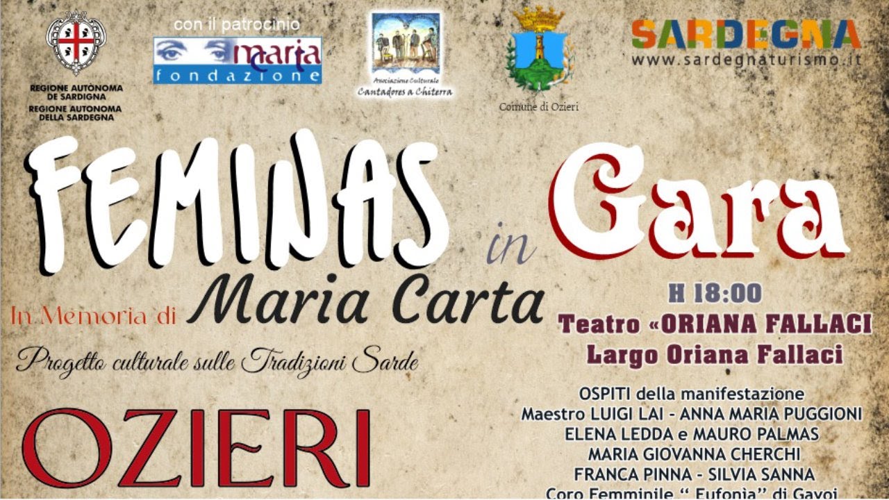 Feminas in Gara -  Ozieri