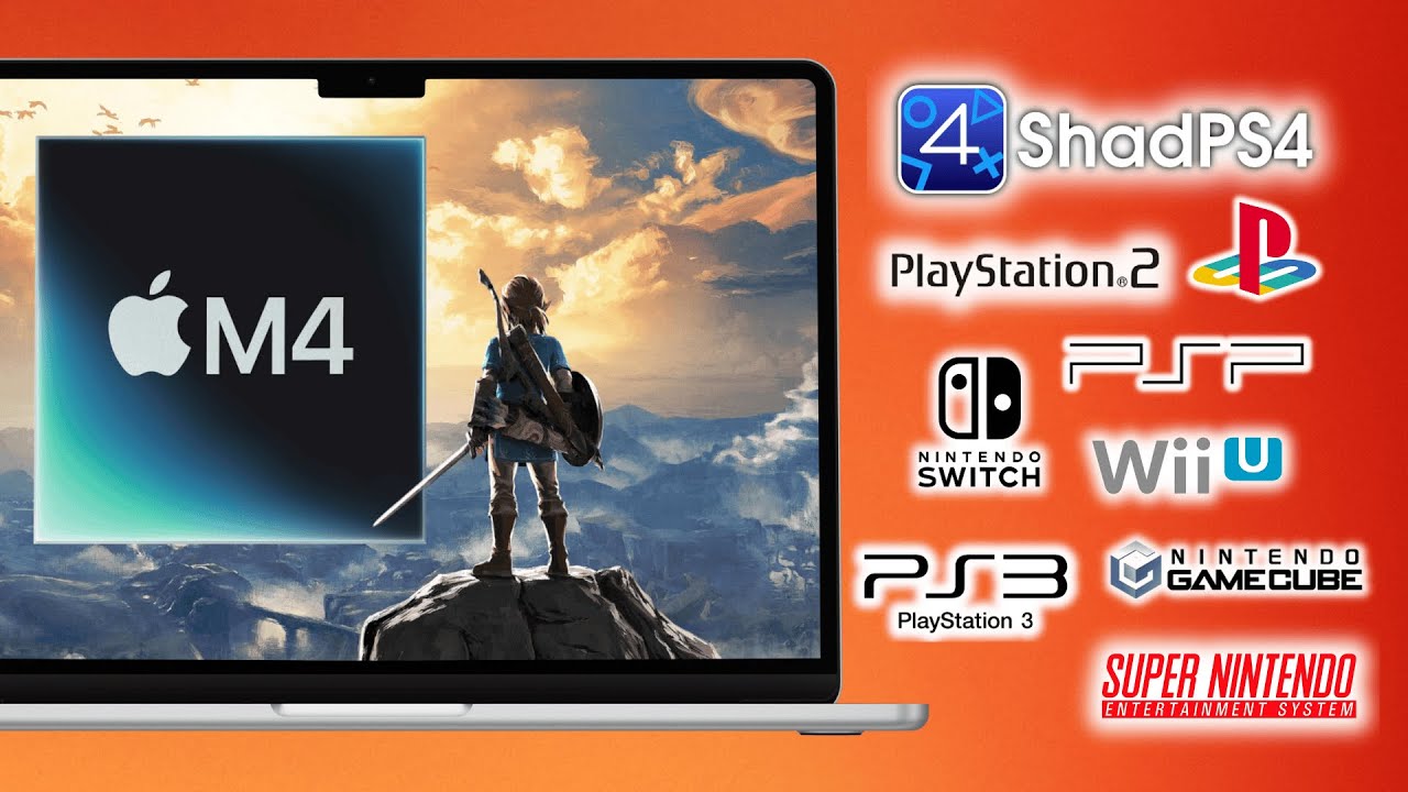 Эмуляция игры M4 MacBook Air ОТЛИЧНАЯ!