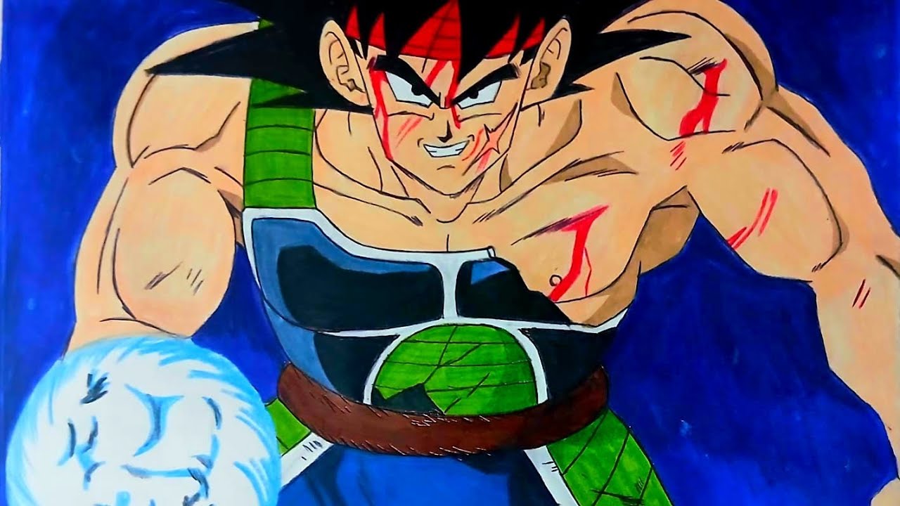 Dibujo De Bardock [ Dragon Ball Z] Drawing 