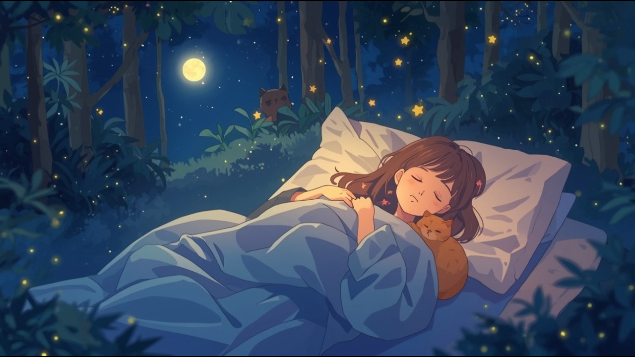 Midnight Willow: Glowing Forest Lofi for Deep Sleep & Lucid Dreams