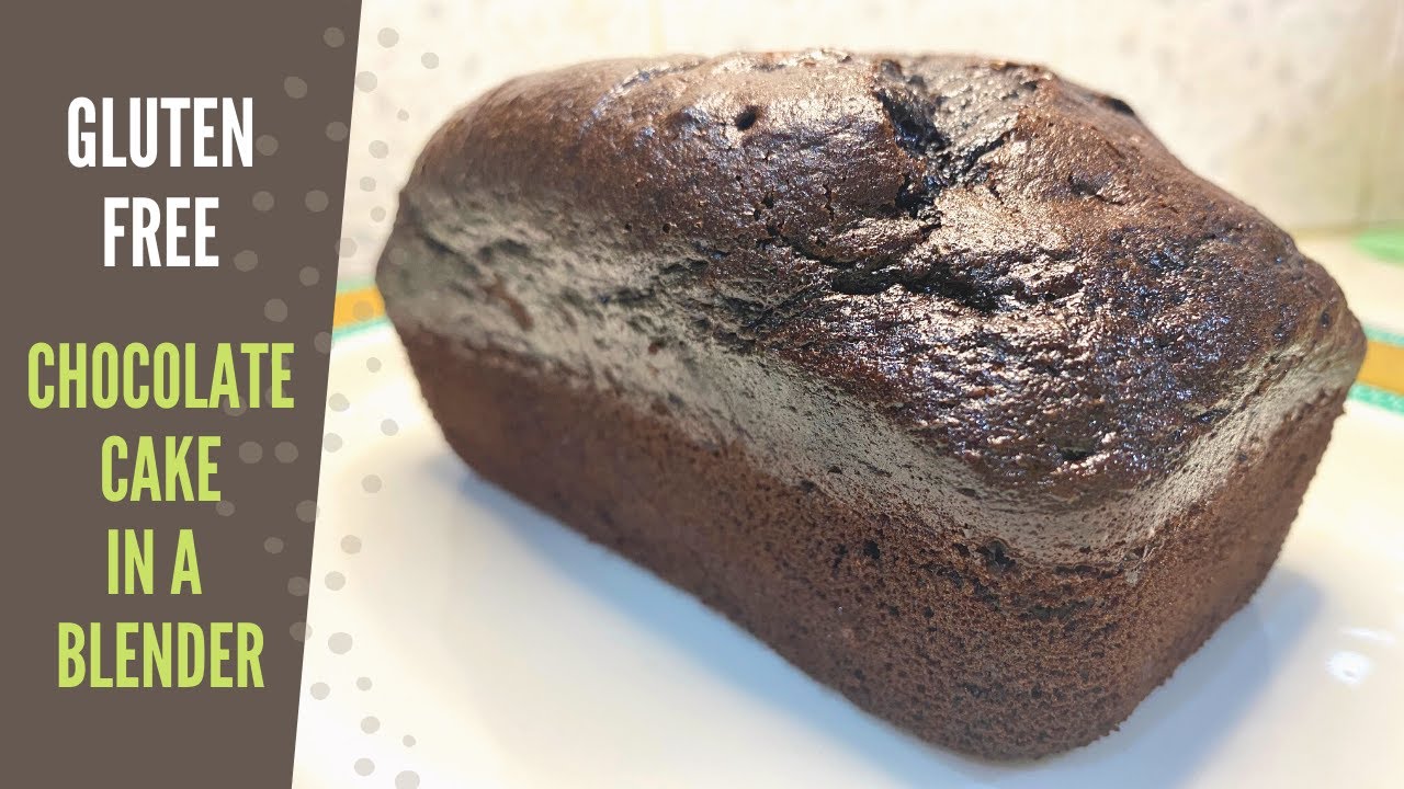 Gluten Free Chocolate Cake in a Blender | Lazy Cake