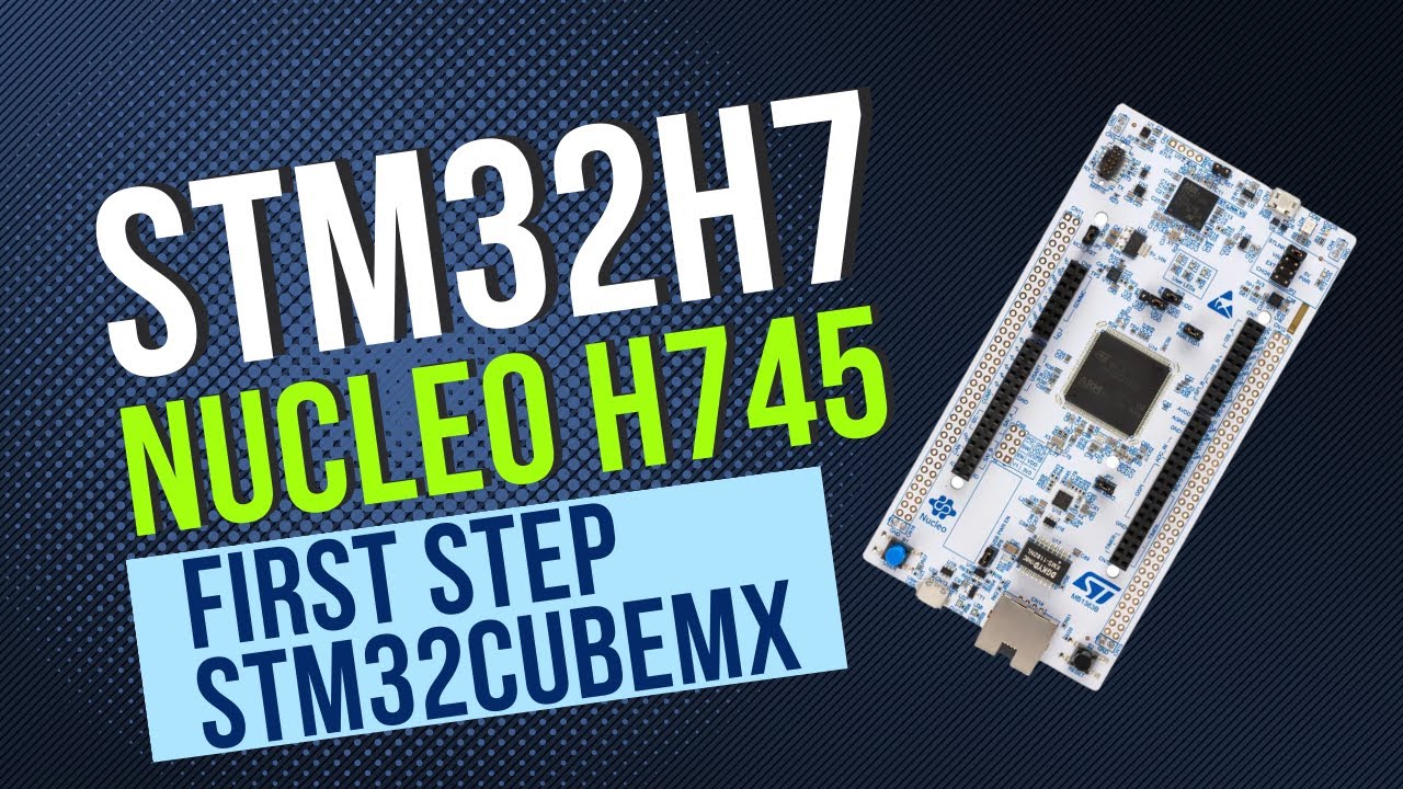 #001  STM32 NUCLEO-H745ZI DUAL CORE BLINK CODE #viral #iot #youtube