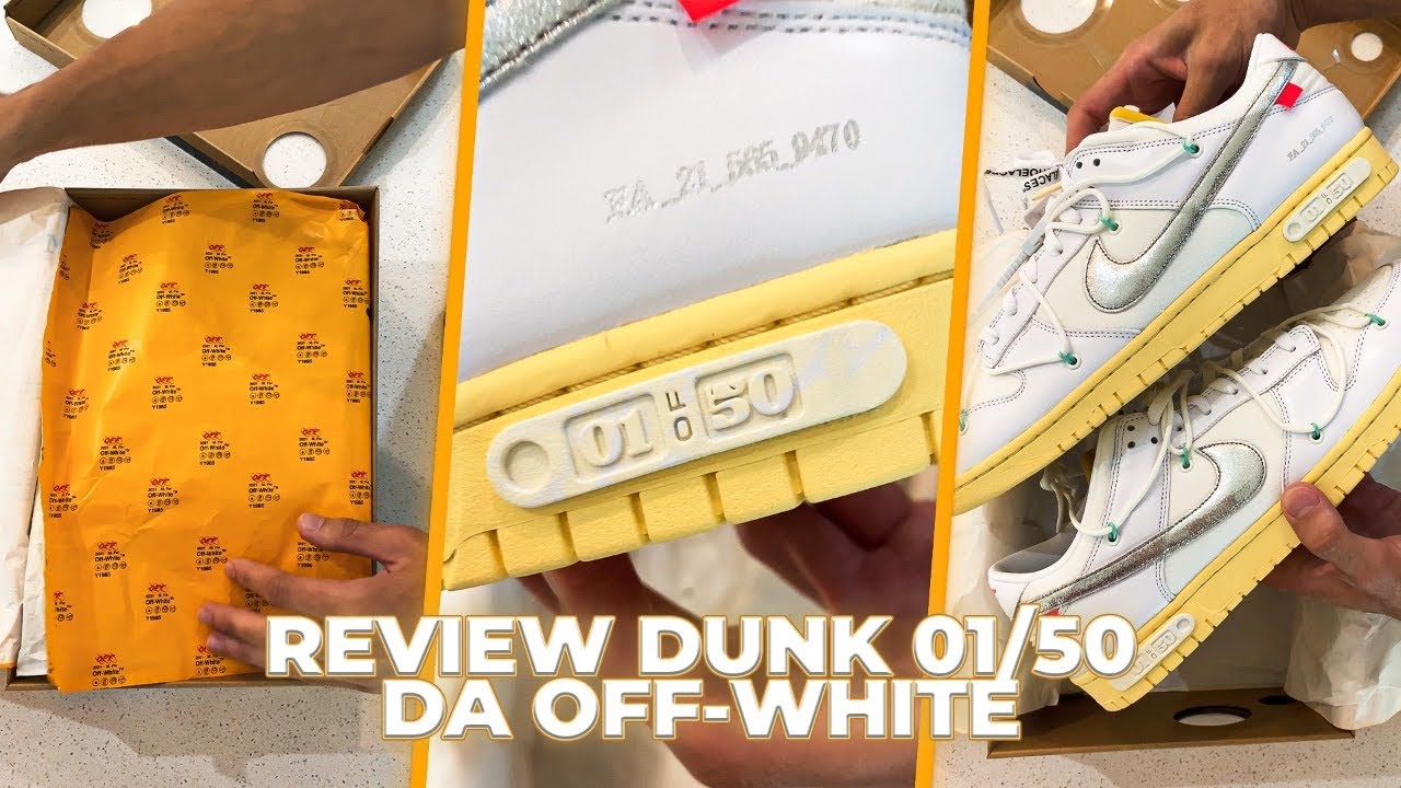 REVIEW DUNK OFF WHITE 1 OF 50 *ON FEET*