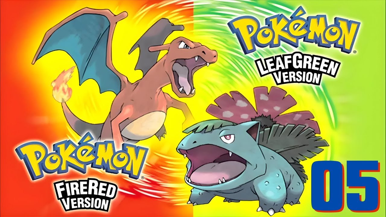 Pokemon Fire Red and Leaf Green Complete Walkthrough - Part 05 | Road to Fifth Gym + Badge!