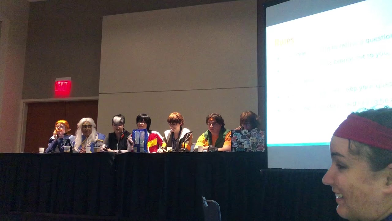 Voltron Pretenders of  The Galaxy Panel Animazement 2018