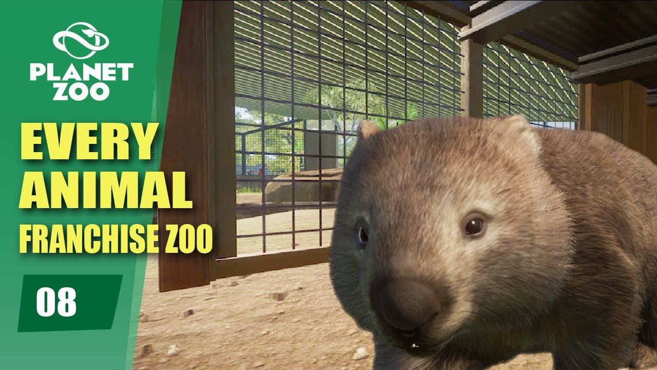Going Down Under! Planet Zoo Every Animal Franchise Zoo (Part 8)