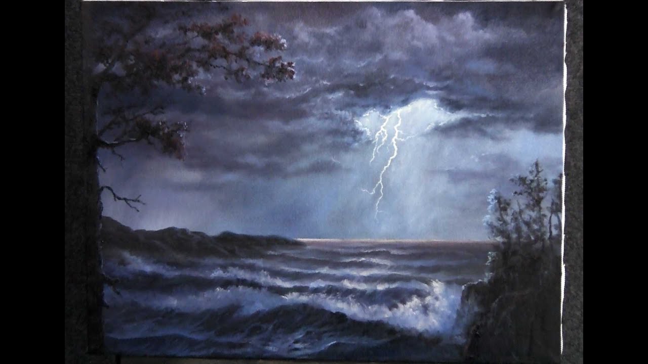 Paint with Kevin Hill - Lightning Storm