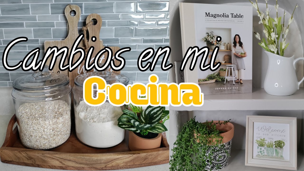 DECORACIÒN DE MI COCINA VERANO 2021| NUEVAS IDEAS PARA DECORAR TU COCINA