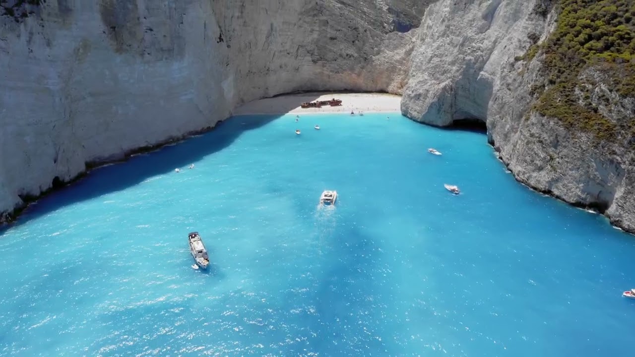 aerial slow reveal of navagio beach with the famo 2025 12 17 14 35 48 utc