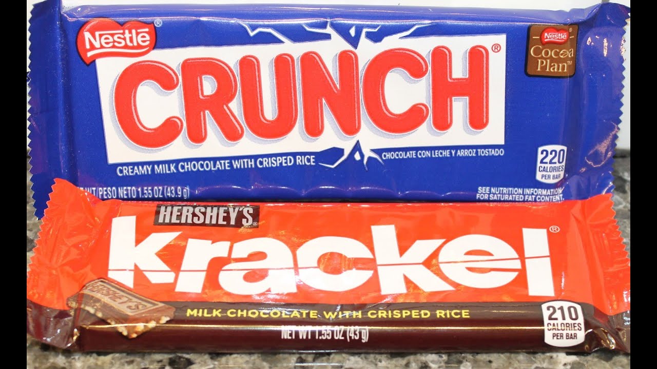 Nestle Crunch vs Hershey&rsquo;s Krackel: Candy Bar