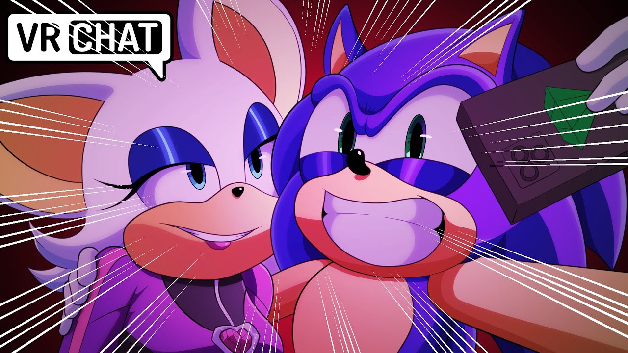 SONIC AND ROUGE WRECK EGGMANS BASE IN VR CHAT