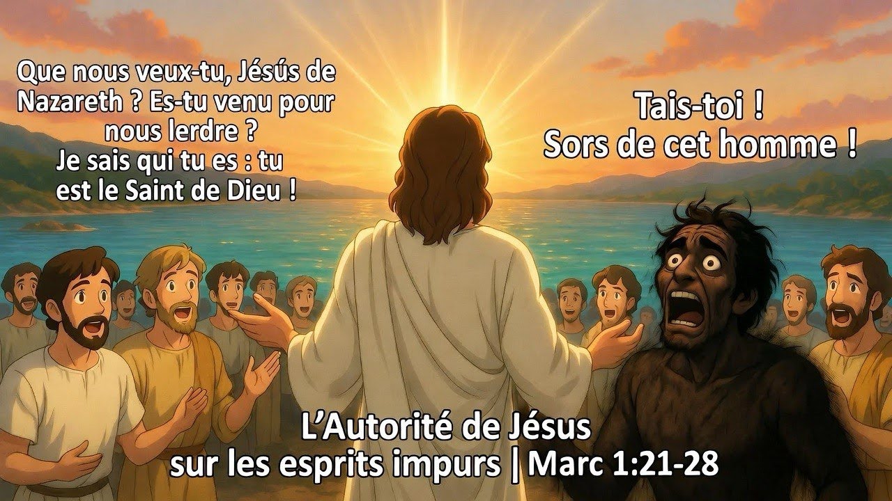 L’Autorité de Jésus Chasse les Ténèbres | Récit Biblique Puissant à Capharnaüm (Marc 1)
