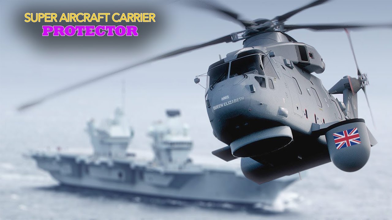 Royal Navy First New Merlin Crowsnest Helicopter &lsquo;Eyes In The Sky&rsquo;