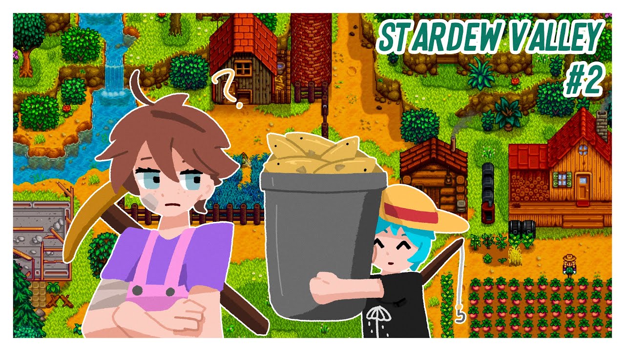 Stardew Valley 1.6 #2 :: Bees, Green rain and Dinos