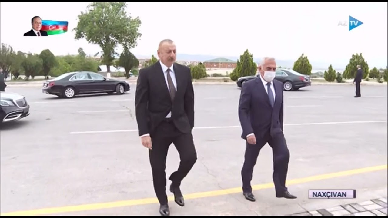 Prezident İlham Əliyev Naxçıvan Muxtar Respublikasına səfər edib